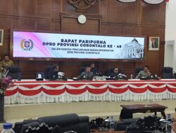Paripurna DPRD Gorontalo Tetapkan Pemberhentian Wahyudin Moridu