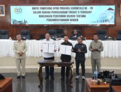 DPRD Gorontalo Setujui Ranperda Pengarusutamaan Gender Jadi Perda