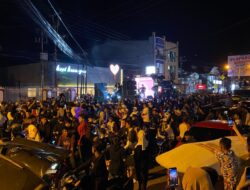 Ribuan Koko’o Bergema di Bundaran Saronde, Warga Gorontalo Semarakkan Tradisi Toki Sahur