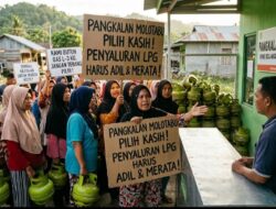 Diduga Tebang Pilih, Penyaluran LPG di Molotabu Diprotes Warga
