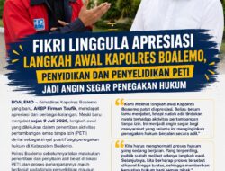 Aktivis Mahasiswa Boalemo Apresiasi Langkah Awal Kapolres Boalemo, Penyidikan dan Penyelidikan PETI Jadi Angin Segar Penegakan Hukum